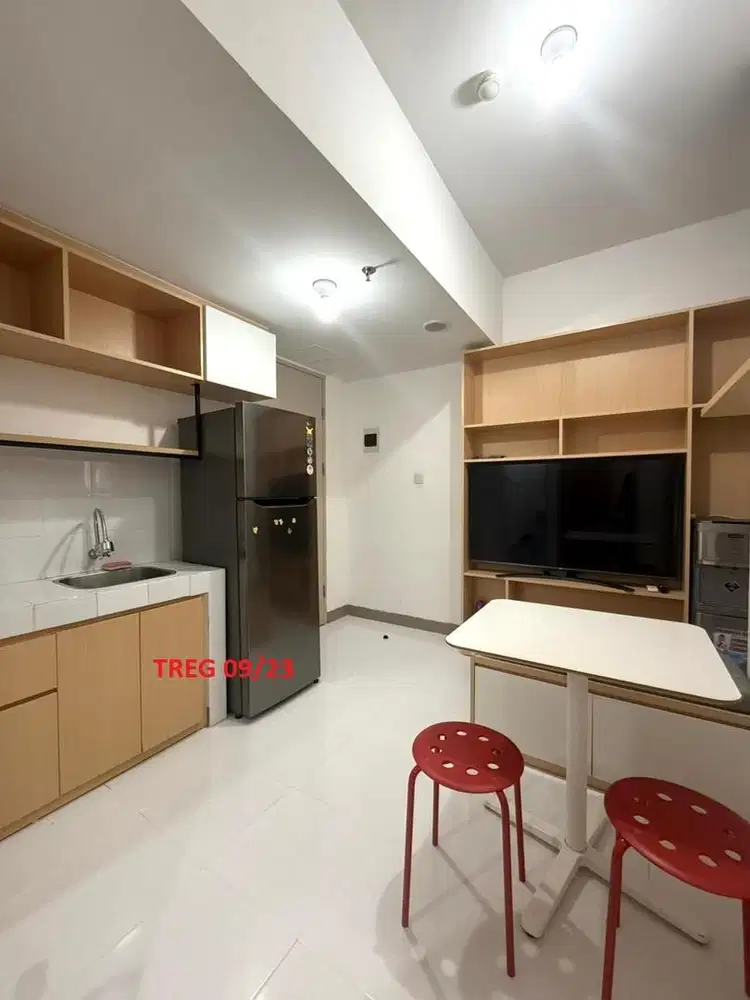 Sewa Apartemen Tokyo Riverside PIK 2 Edogawa 2BR 36m2 Furnished