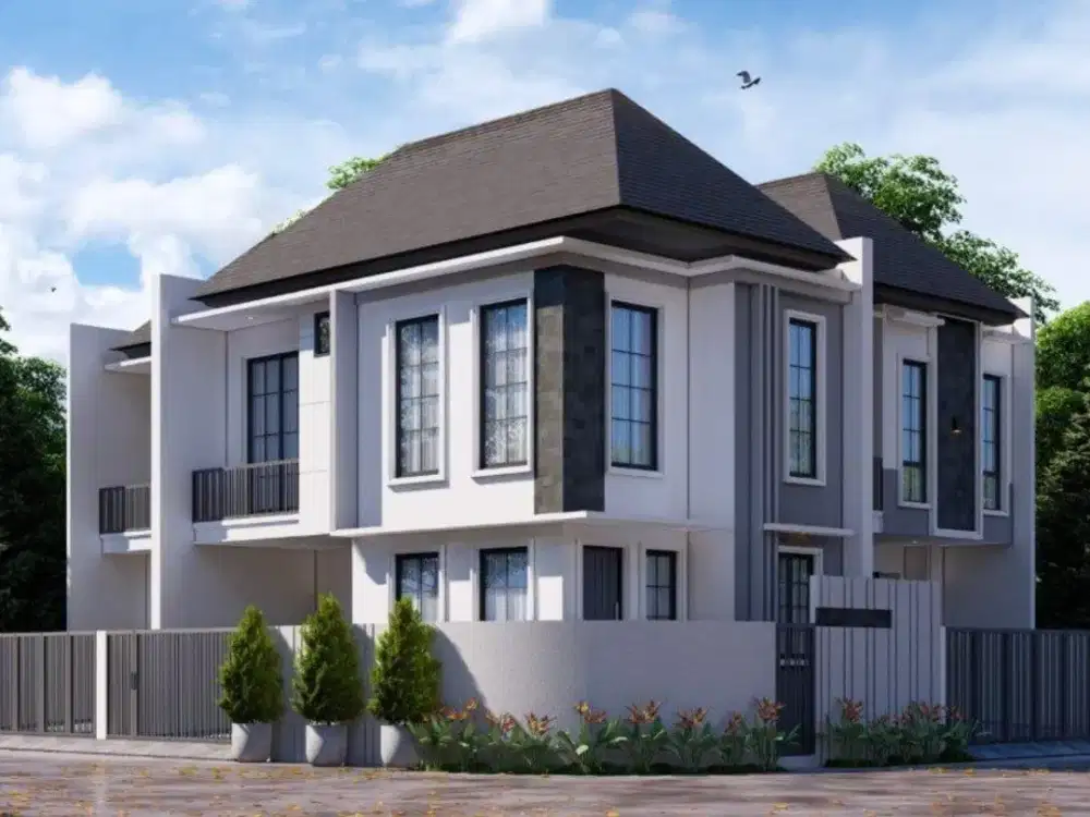 RUMAH HOOK ARAYA JALAN KEMBAR UTAMA, ROW 24 METER