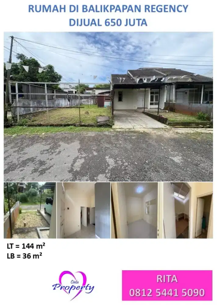 DIJUAL RUMAH DI BALIKPAPAN REGENCY