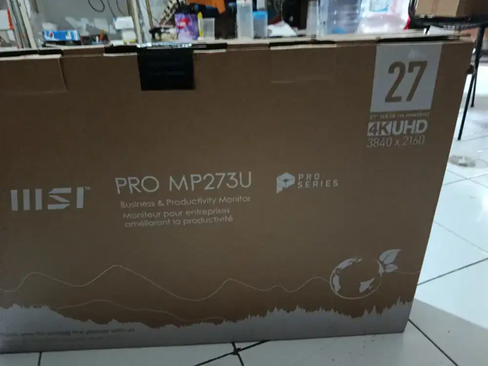Monitor display komputer MSI MP273U  baru garansi