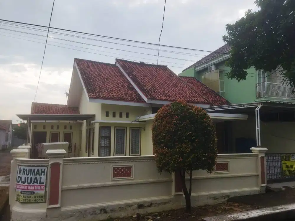 Rumah dijual di Perum Griya Sukarame Lokasi 1km dari Exit Tol Kotabaru