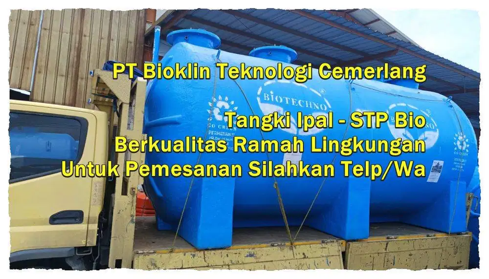 IPAL TANK/IPAL FIBERR/IPAL KLINIK/IPAL/TANGKI IPAL STP