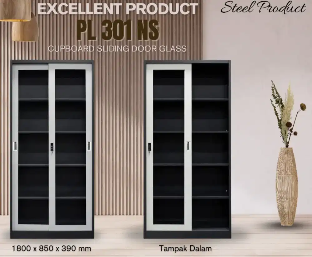 Lemari kabinet sleding