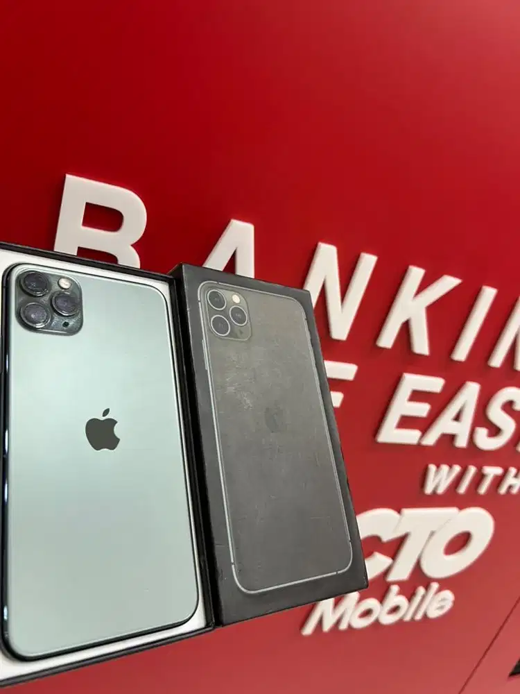 iphone 11 pro max 256gb lanjut baru