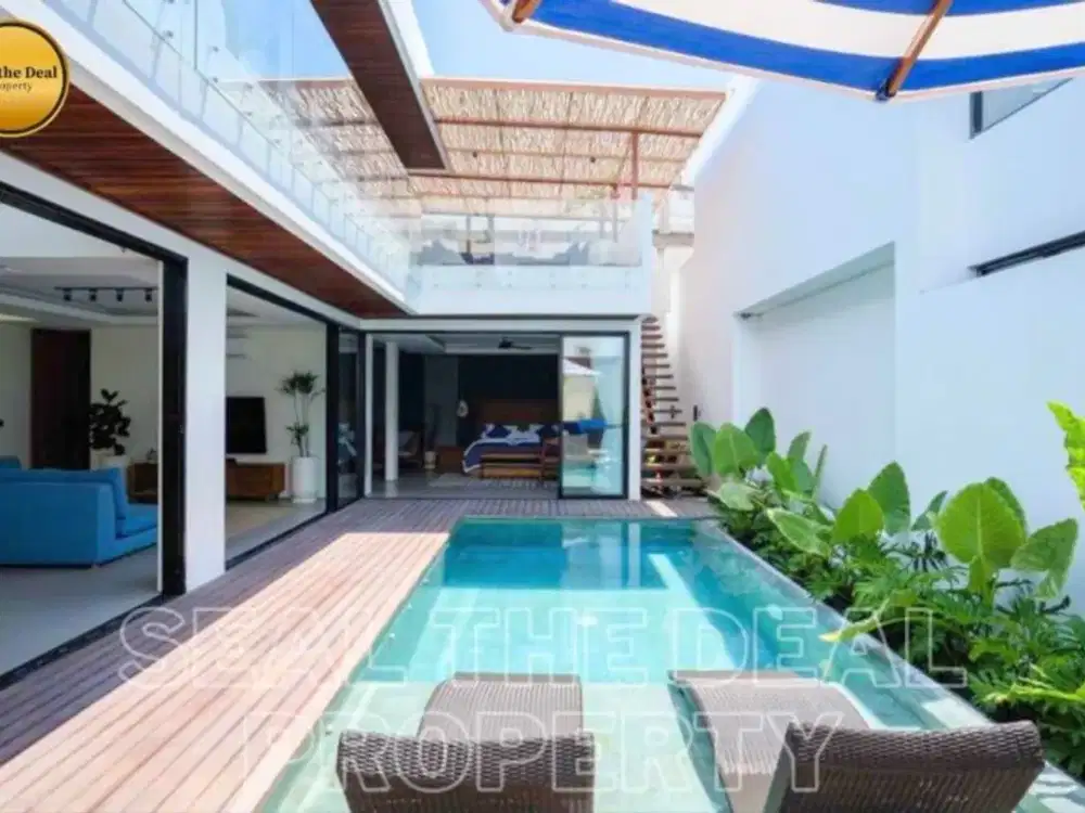 Dijual Villa Mewah  fully furnished di Padonan area Kuta Utara Badung, Bali STDN0178