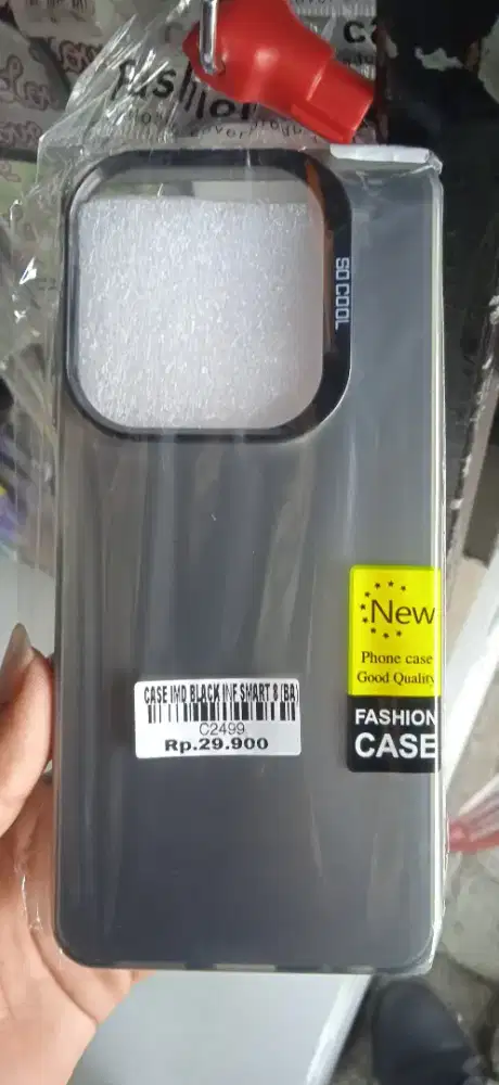 CASE IMD BLACK INFINIX SMART 8 ATLANTIS DASYAT