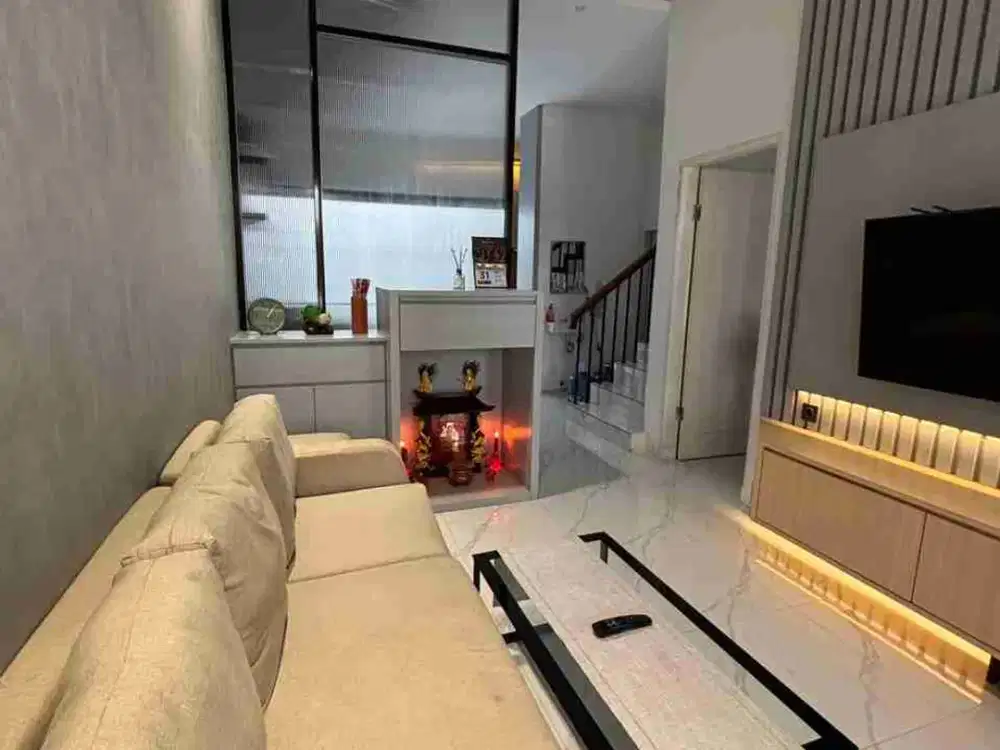 Dijual cepat rumah full furnish Komplek Padma Village Daerah Gaperta atau helvetia