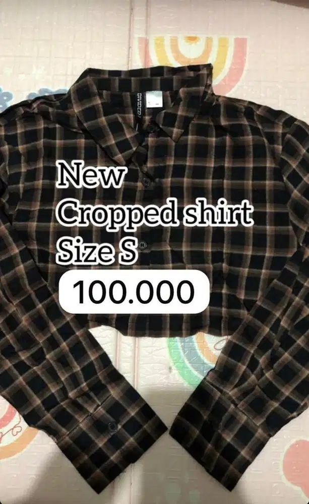 Cropped shirt H&M