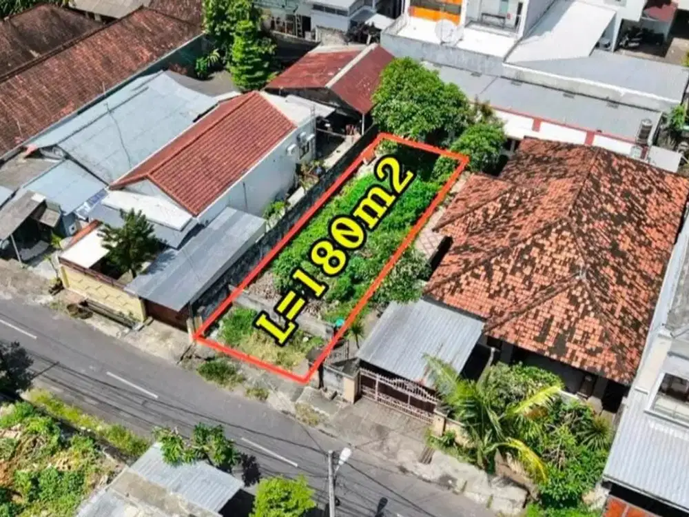 DIJUAL TANAH DENPASAR RENON JL TUKAD BATANG HARI DEKAT LAPANGAN PUPUTAN