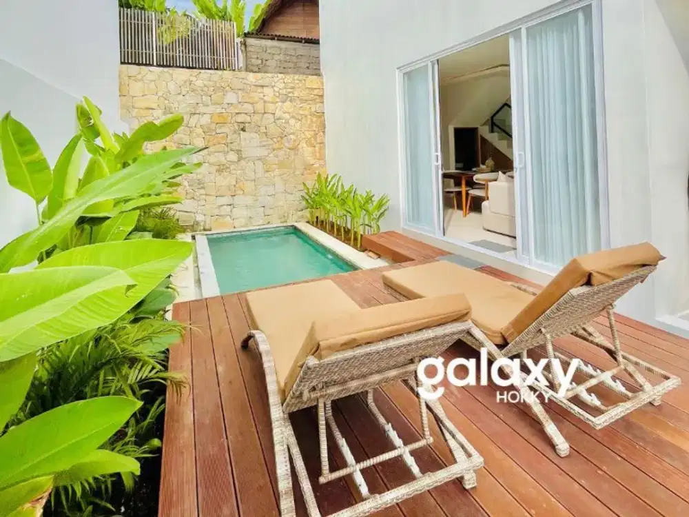 DIJUAL VILLA TROPIS MODERN 2 LANTAI DI LANGUI UNGASAN BADUNG, BALI