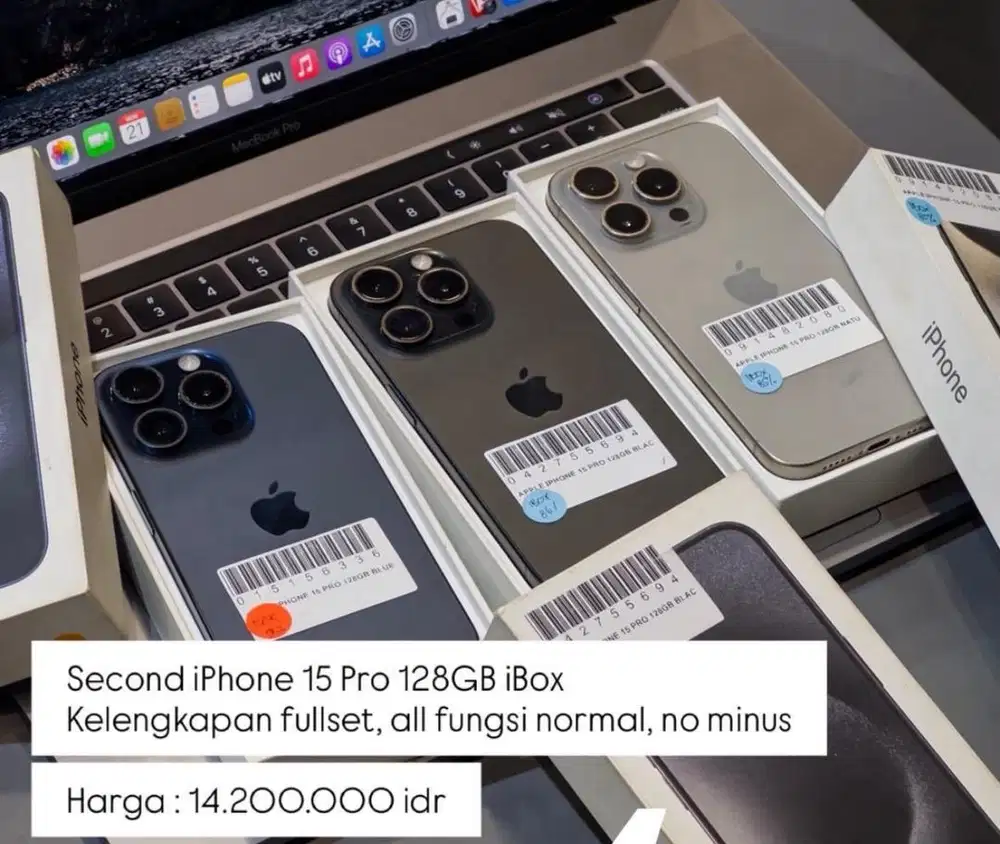 iphone 15 pro 128 ibox