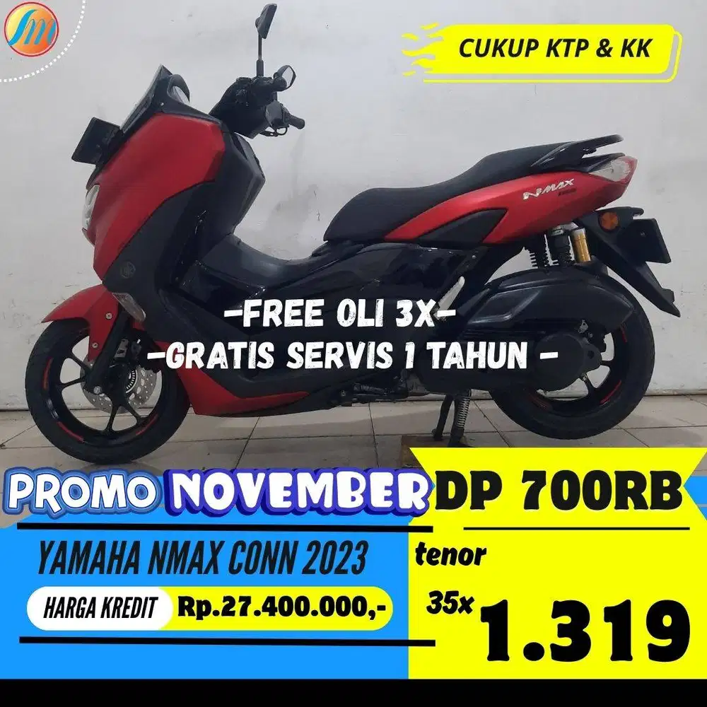 KREDIT DP 700RIBU YAMAHA NMAX CONNECTED 2024 ANGSURAN TERJANGKAU