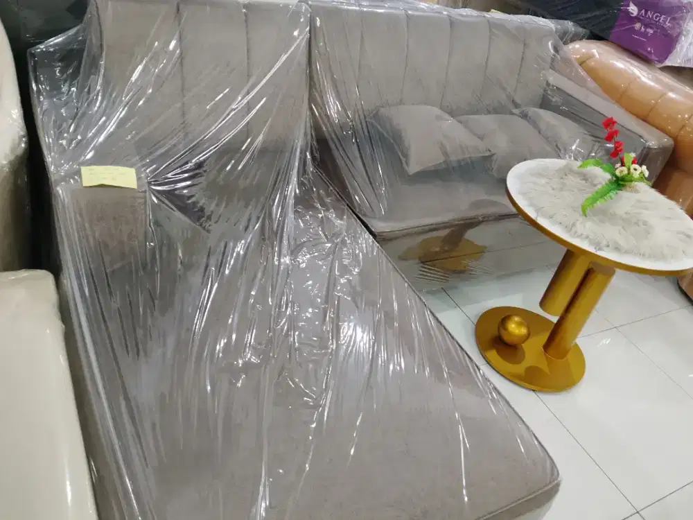 Sofa Liris L NG Coklat Baldu