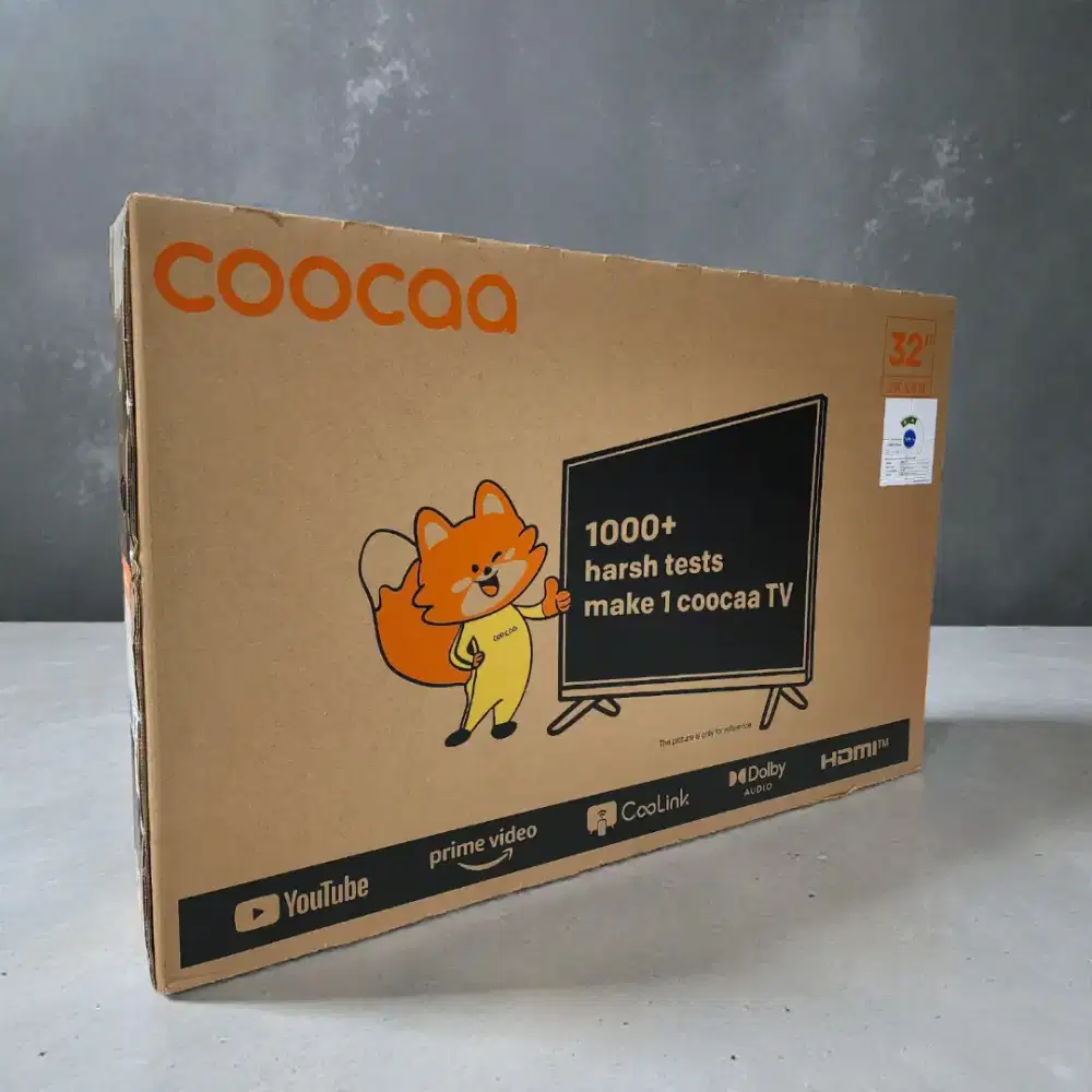 Coocaa Smart TV 32inci - masih baru dan segel