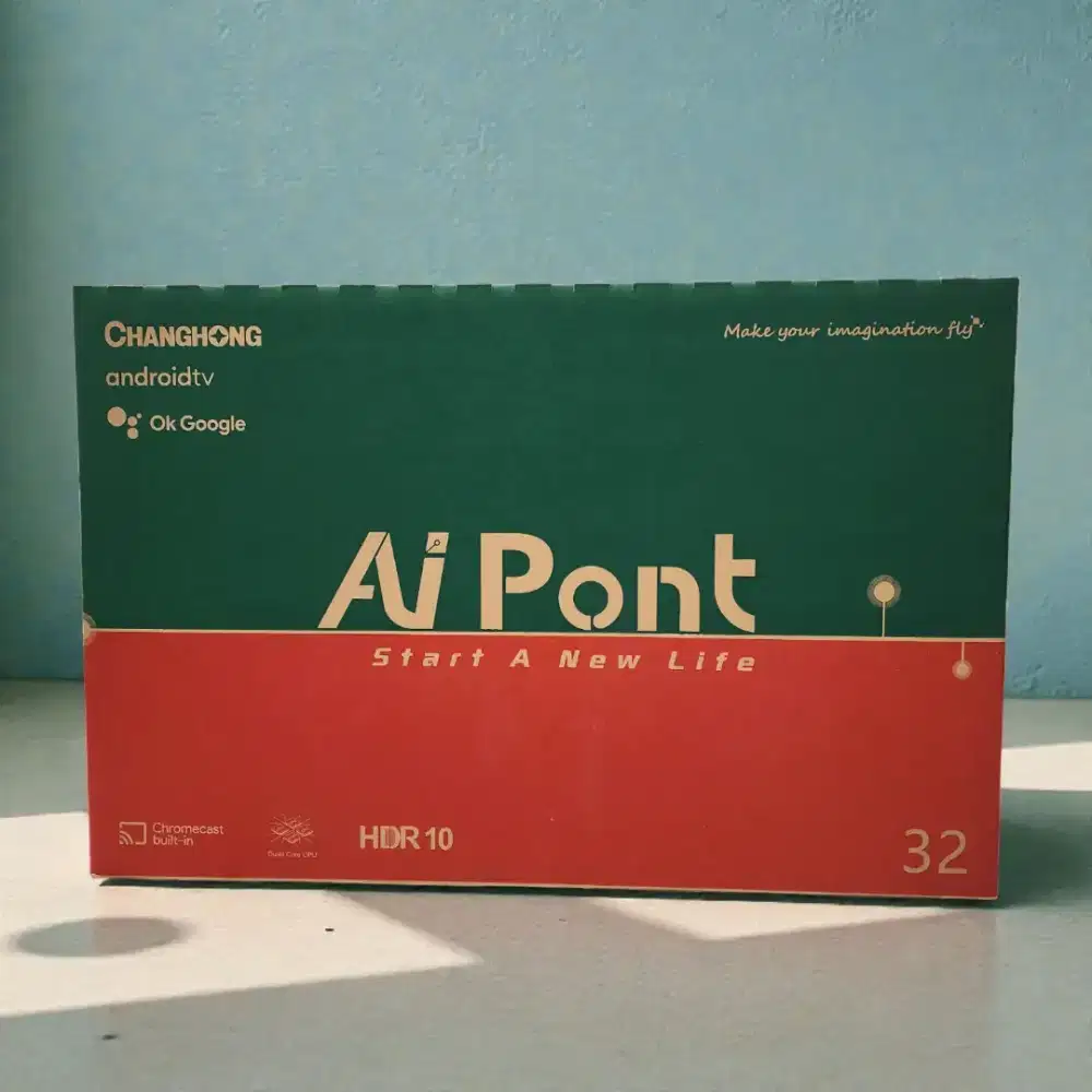 TV Android Changhong 32inci - masih BARU segel