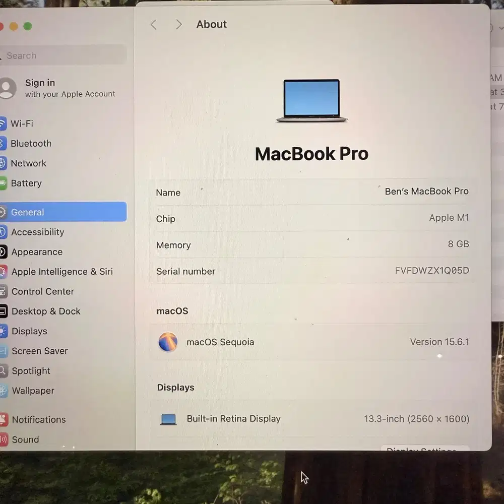 MacBook Pro M1 Tahun 2020 mulus