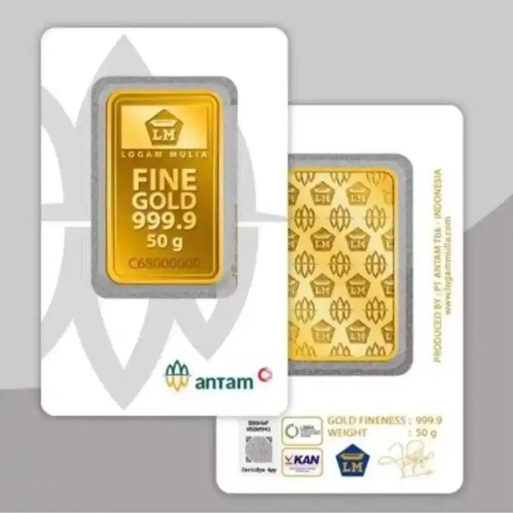 Emas Antam - 50 gram (2025)