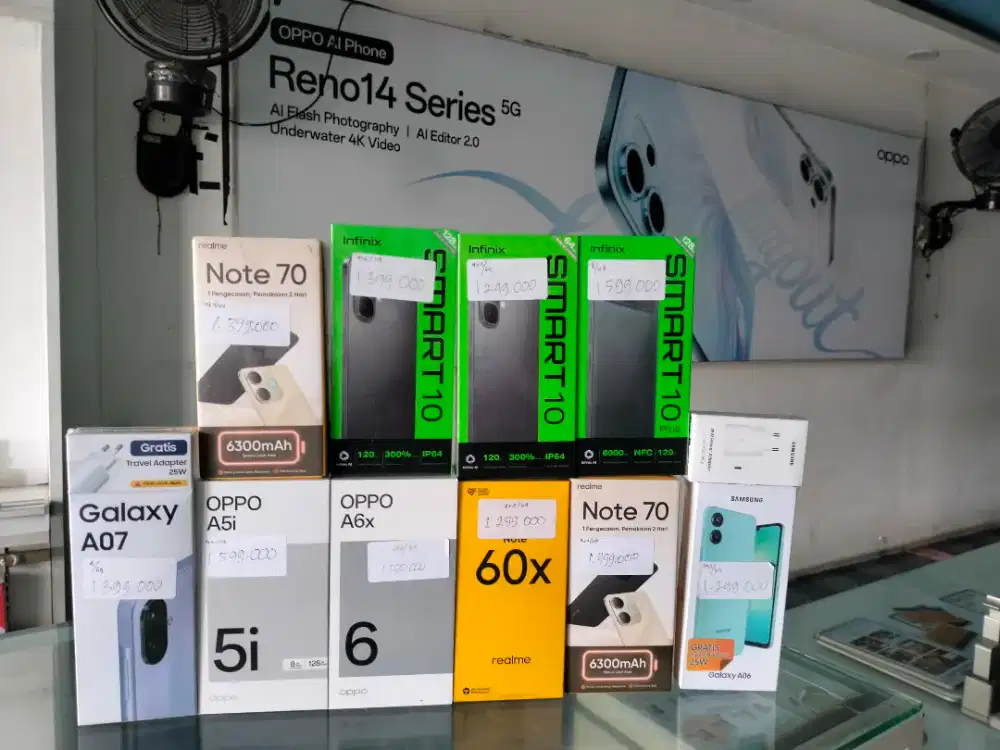 READY HP BARU MULAI SEJUTAAN , BERGARANSI