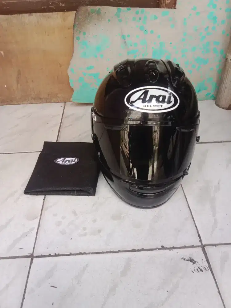 Helm Arai RX7X Hitam Glossy (Clone 1:1)