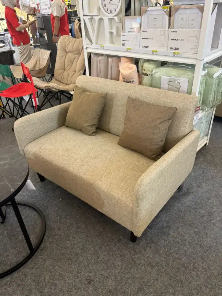 Discount besar besaran sofa 2 seater