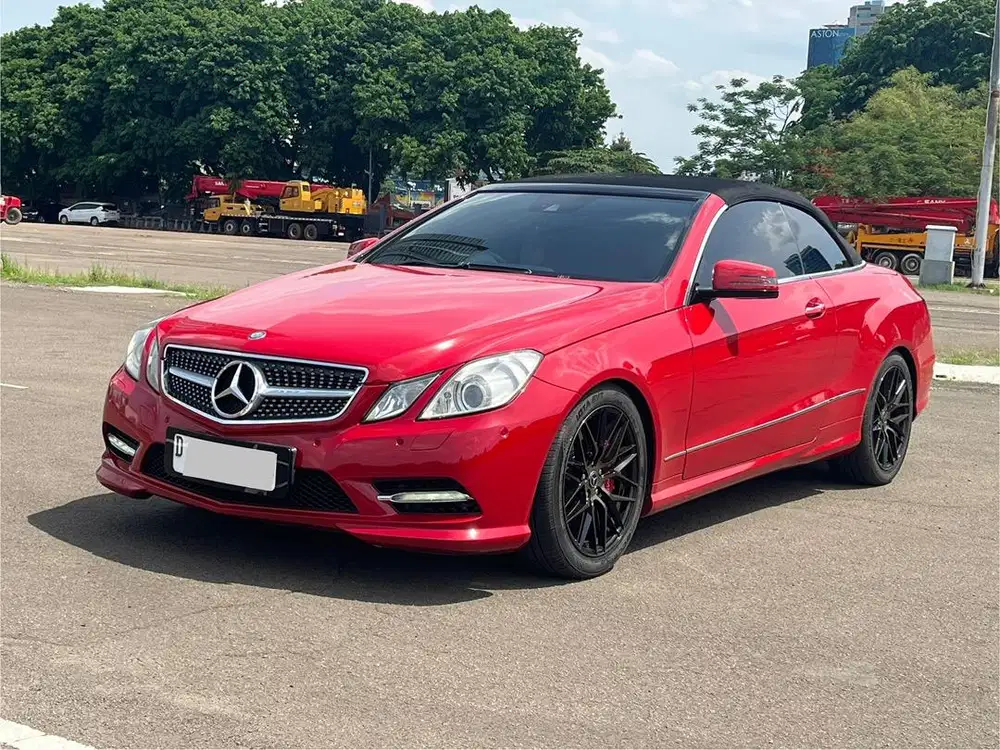 MEWAH DAN BERGARANSI!! MERCY E250 CABRIOLET AT MERAH 2013
