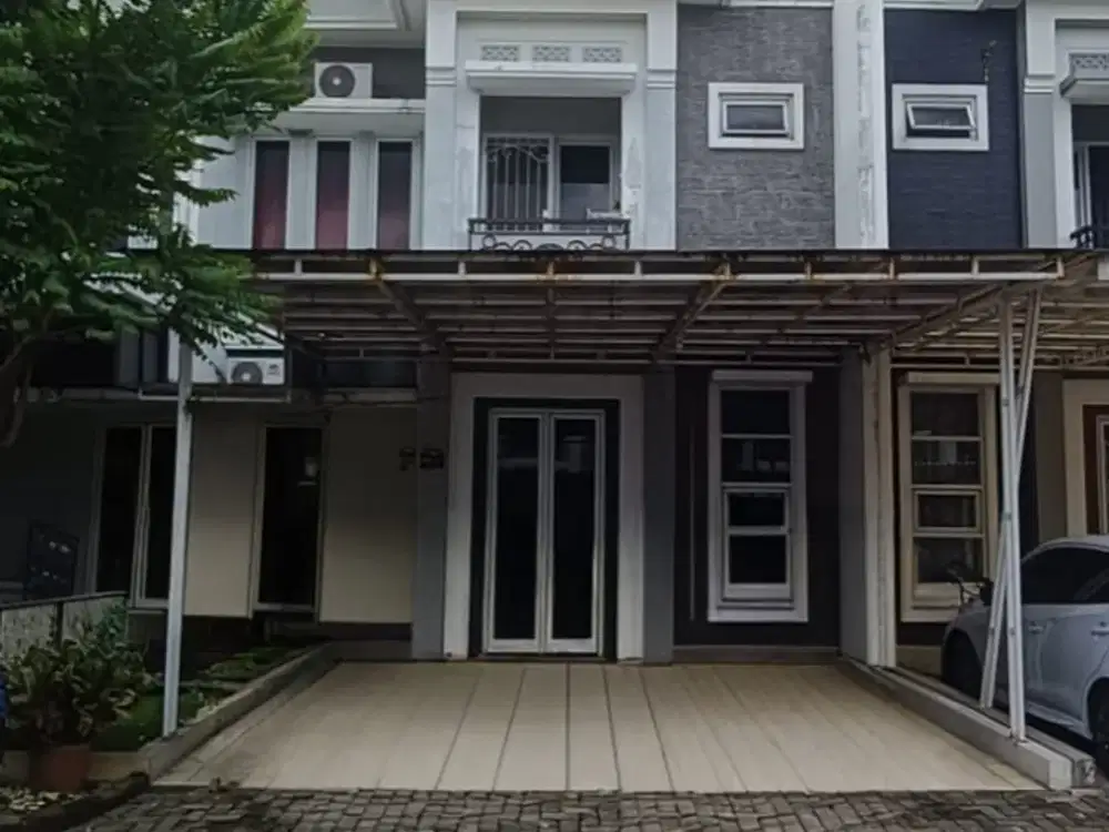 DIJUAL RUMAH BAGUS HADAP TIMUR SEMI FURNISH HARGA TEMRURAH DI FIORDINI SERPONG