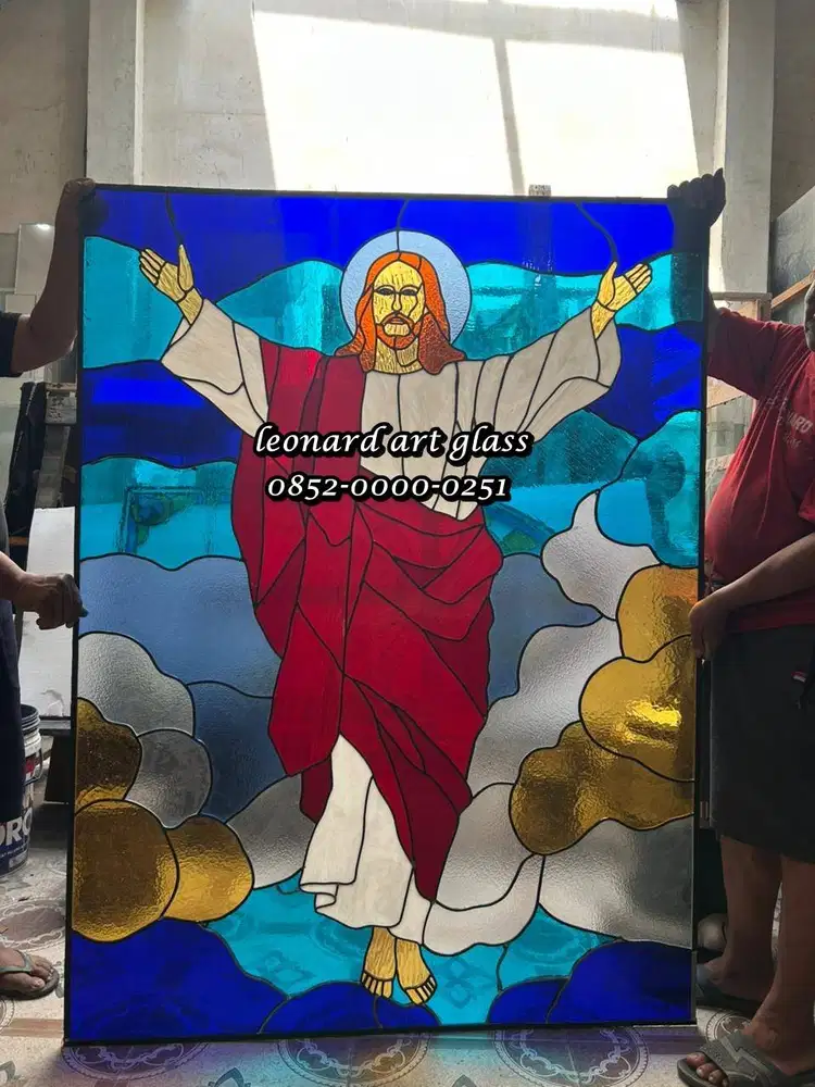 KACA  PATRI/STAINED ART GLASS TRIPLE SIDOARJO SURABAYA