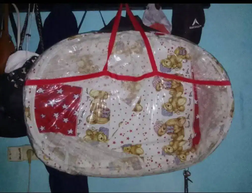 Kasur bayi plus kelambu