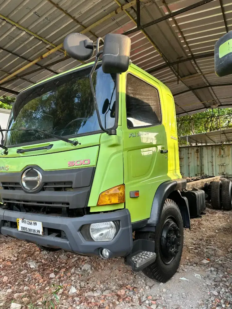 HINO LOHAN FM260JW ASLI LONG KEPALA SASIS 6X4 TRONTON ISTIMEWA SEKALI