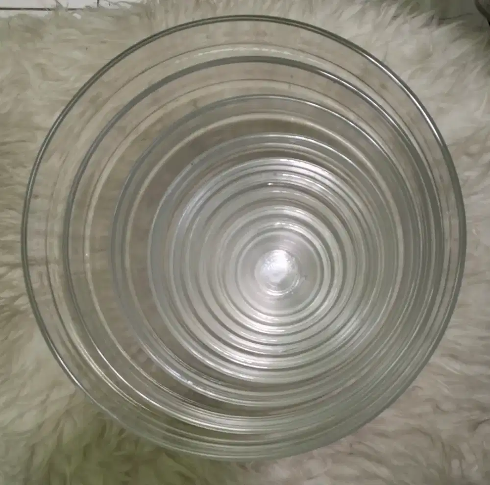 1 set mangkok
kaca tebal
Made in France 
ada 9 mangkok