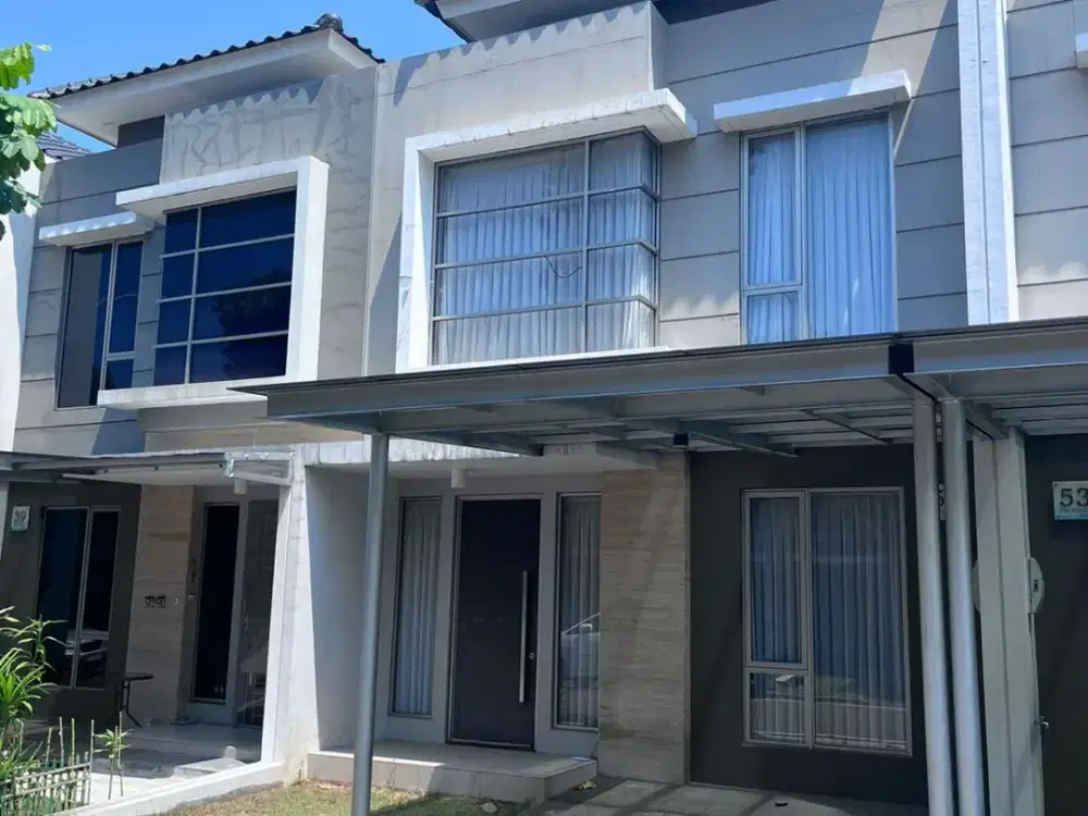 Disewakan Rumah Golf Island PIK Uk 6x15 3 kamar harga 110 Juta/th