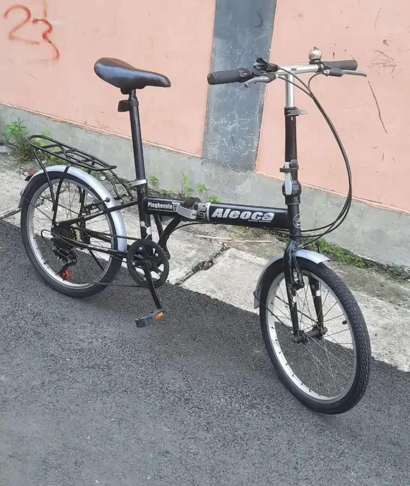 Jual sepeda lipat aleoca uk 20 speed 6