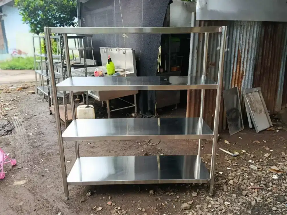 Rak 4 susun plat
like new