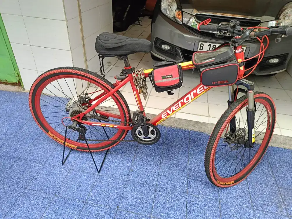 Dijual cepat sepeda evergreen