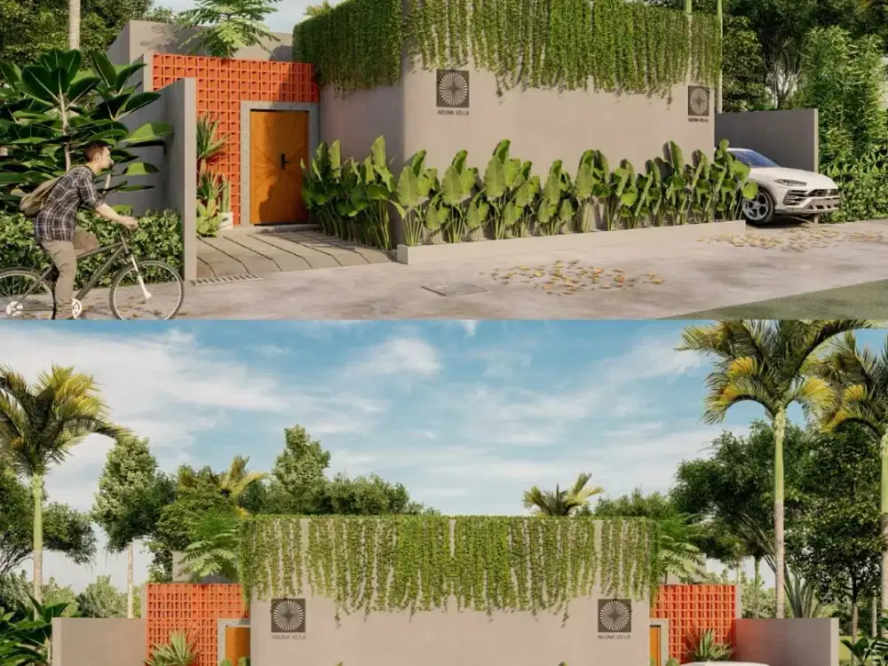 Aruna Villa - Kedonganan , Bali   2 units available 2 bedroom villa with enclosed living room in Kedonganan , Bali