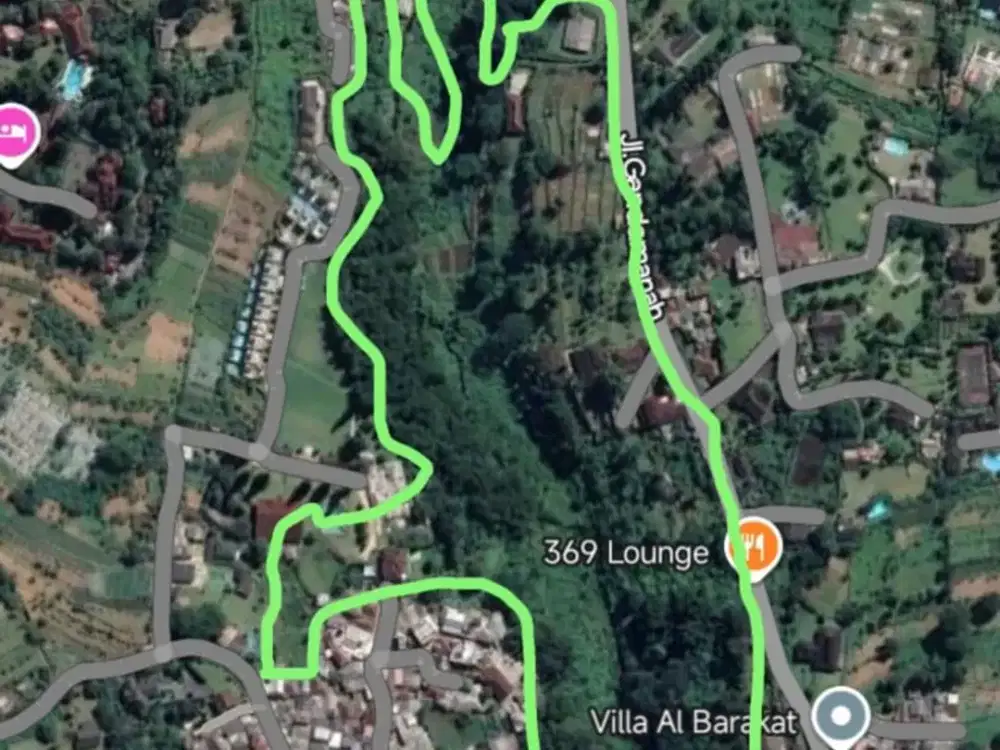 TANAH DI BAWAH NJOP DI PUNCAK CISARUA