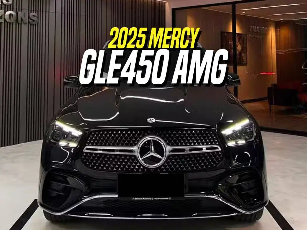 Mercedes Benz GLE450 AMG 2025 NIK 2024 Facelift Black Hitam Mercy GLE
