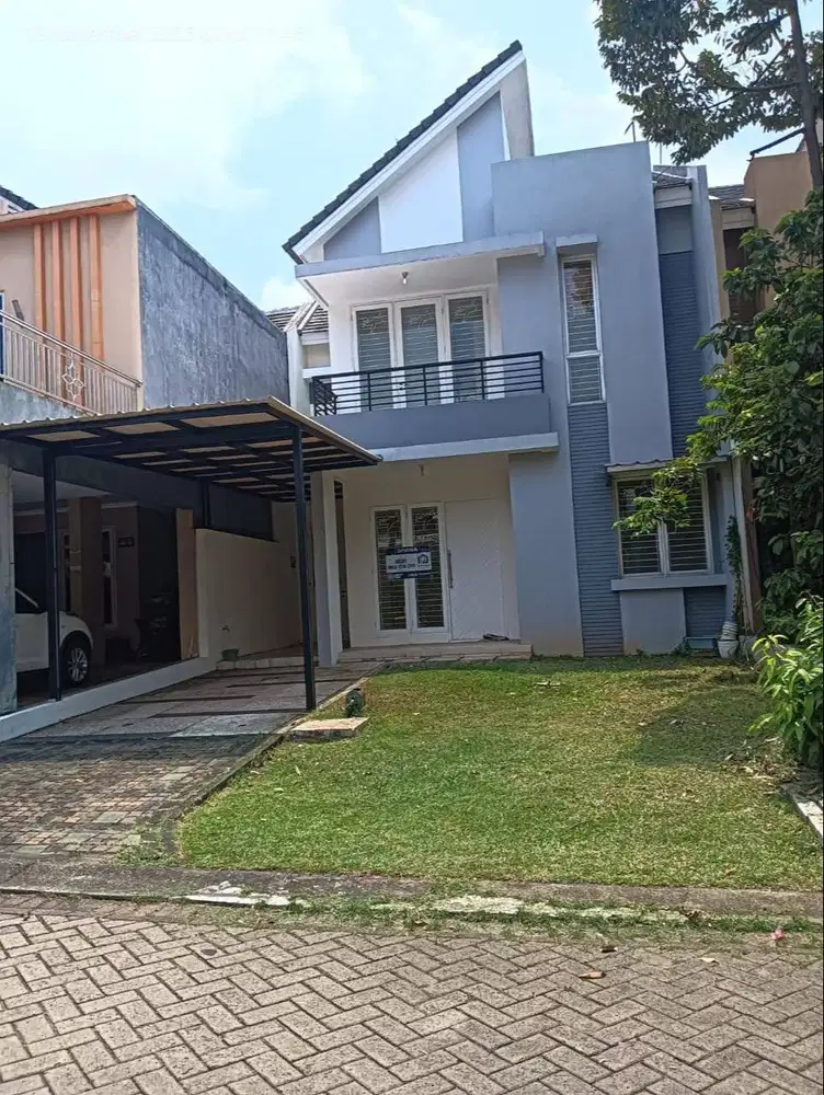 Disewakan Rumah Siap Huni KT 3+ 1 KM 3+1 Didalam Cluster Delatinos BSD