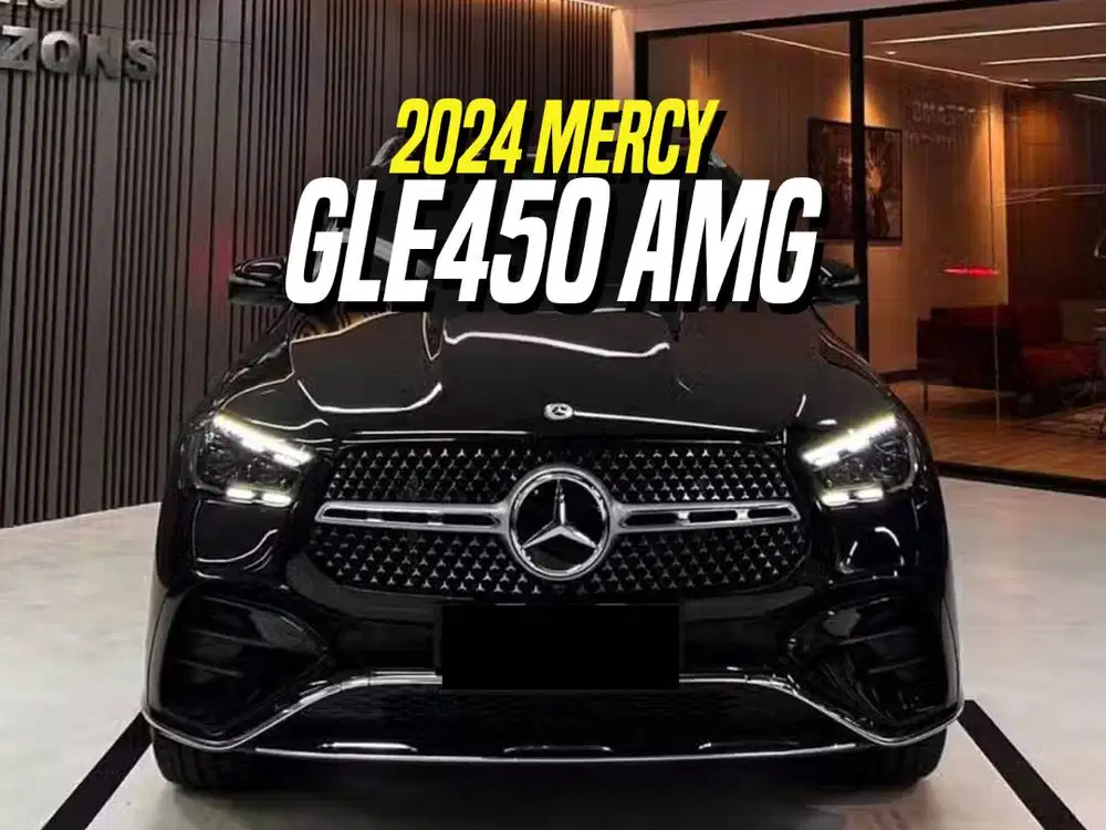 Mercedes Benz GLE450 AMG 2024 NIK 2023 Facelift Black Hitam Mercy GLE