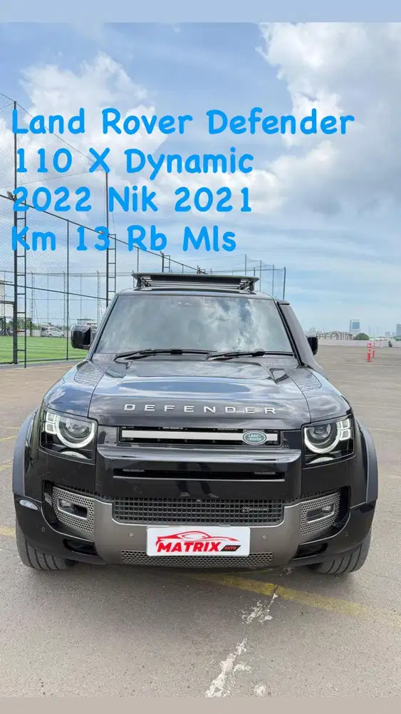 Land Rover Defender 110 X Dynamic 2022 nik21 black siap pakai