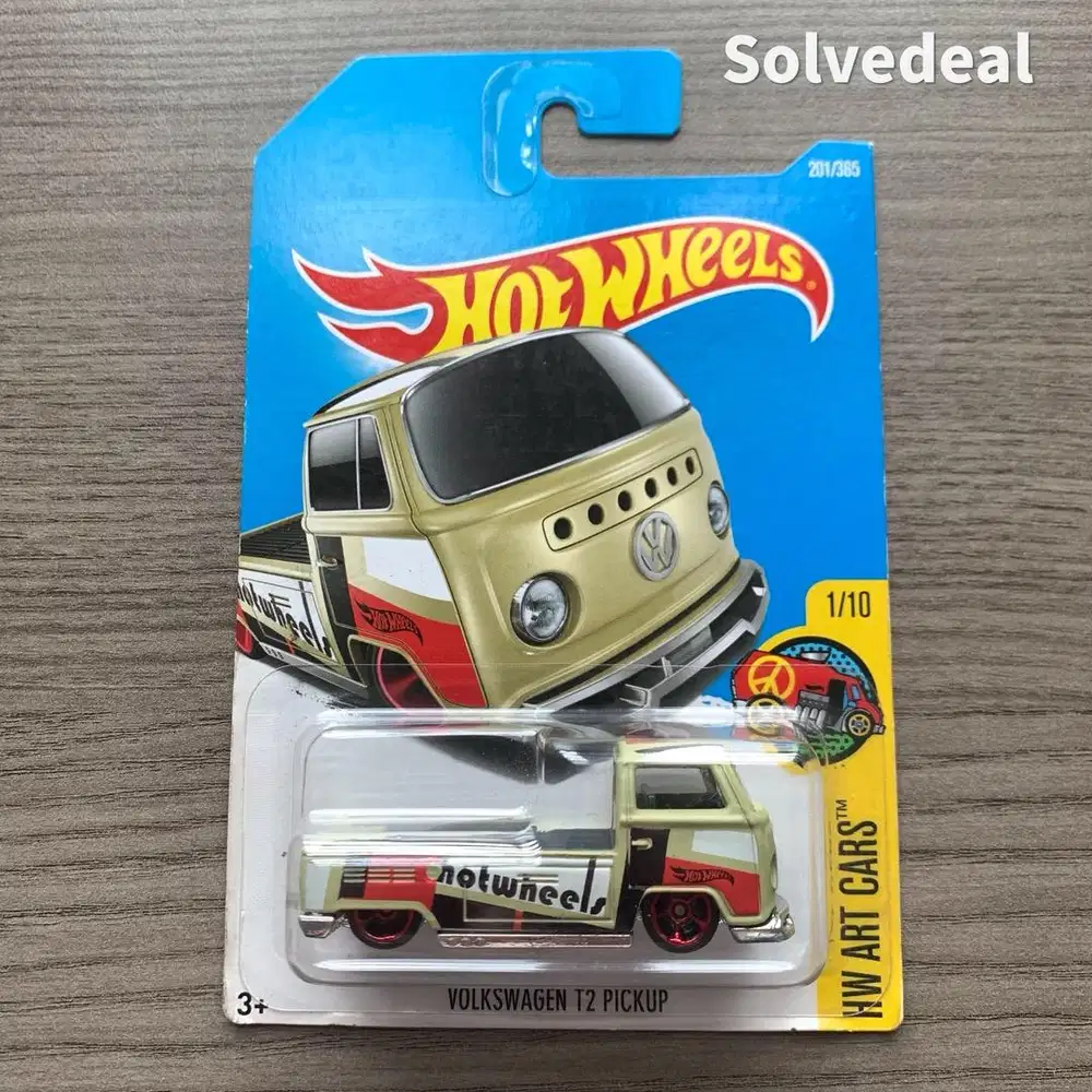 Hot Wheels Volkswagen T2 Pickup 2017 Cokelat – Baru