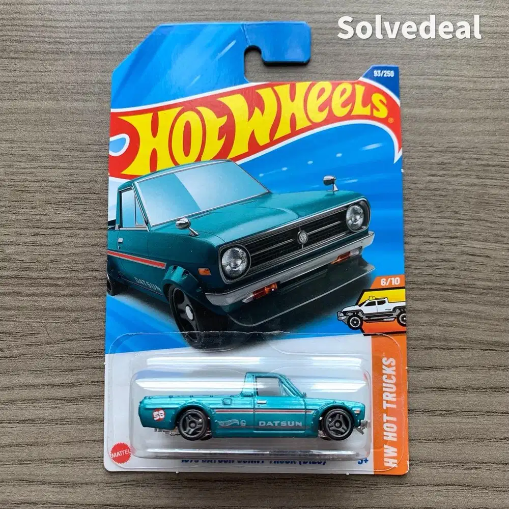 Hot Wheels 1975 Datsun Sunny Truck 2025 Biru – Baru
