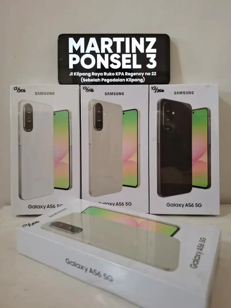 Samsung Galaxy A56 5G Garansi resmi SEIN. Promo Kemerdekaan
