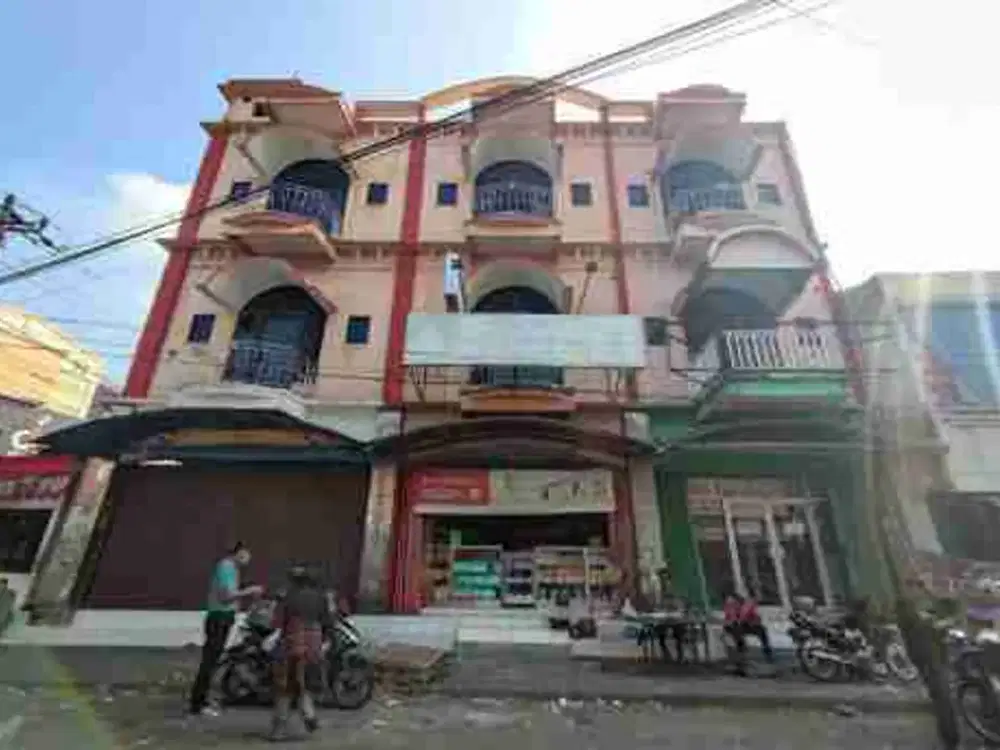 Sangat MURAH Ruko 3 lantai di Area Pecinan Pusat Bisnis Sebelah Pasar Gang Baru Cocok untuk Toko,Usaha Kuliner,Kedai Kopi,Kantor dan Usaha usaha lain nya