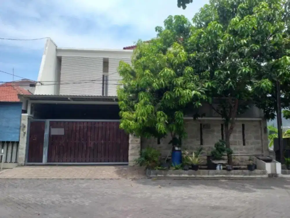 Rumah Di Manyar Indah Surabaya Bagus Dan Terawat Strategis