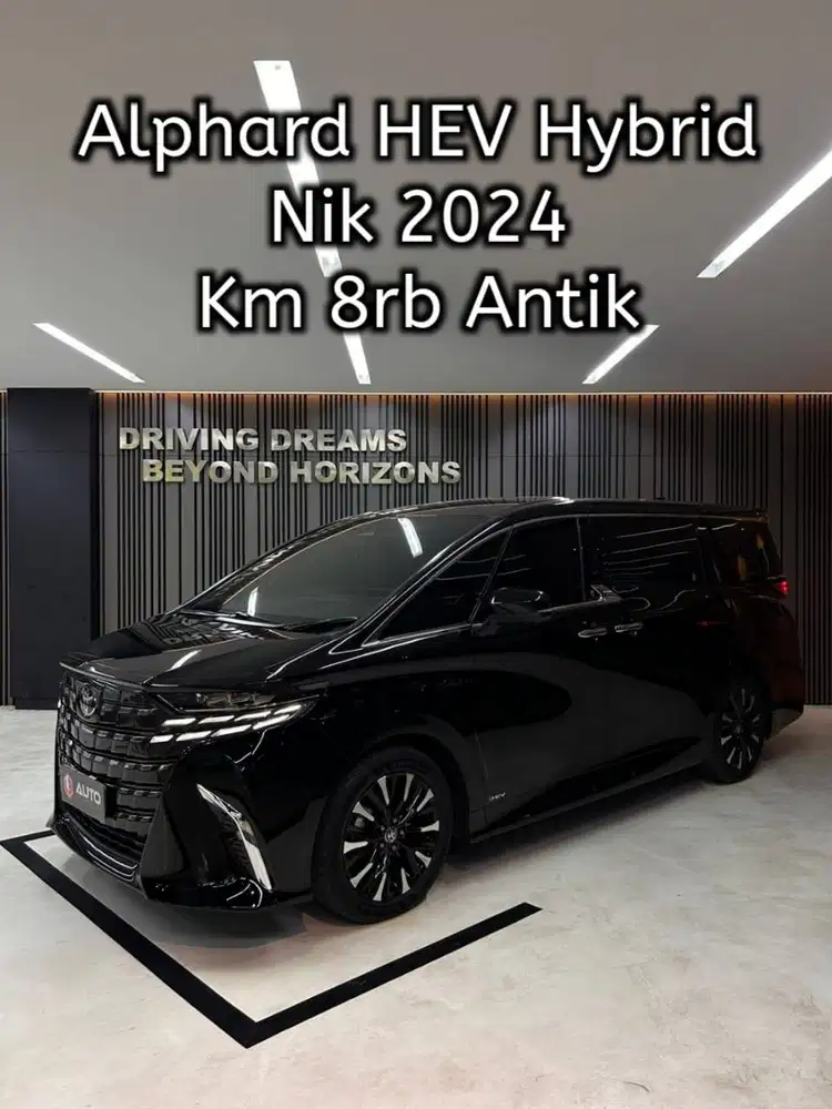 Alphard 2.5 HEV CVT Hybrid 2024 Good Conditions Waranty On