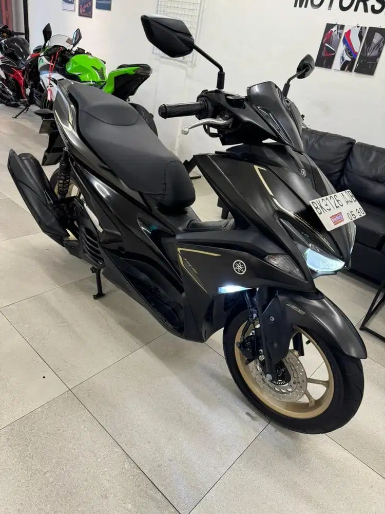 [Tipe Abs] Yamaha Aerox 155 VVA ABS tahun 2020 warna Hitam Dop Black