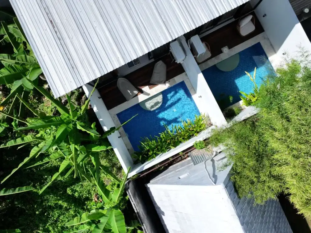 Villa 1 Kamar Tidur dengan Desain Loft di Pererenan