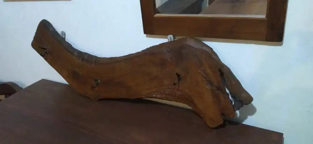 DIJUAL CANTELAN GANTUNGAN DINDING UNIK ANTIK JATI