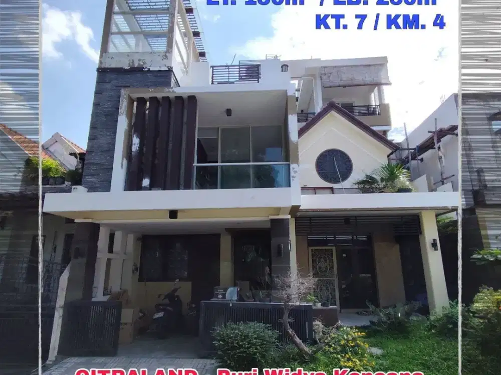 Rumah Puri Widya Kencana Citraland dekat Pakuwon Mall
